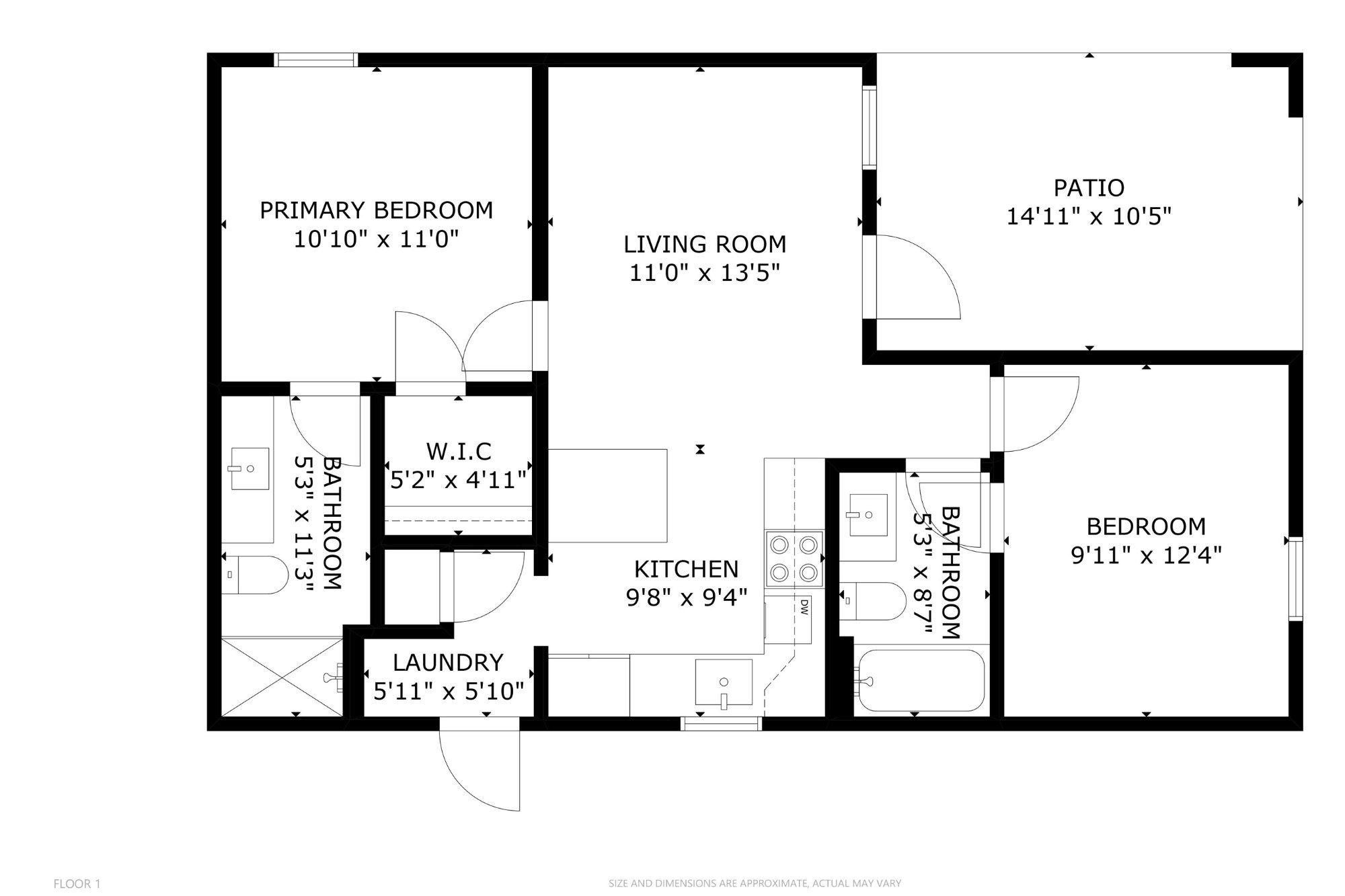 1380 Elmira - ADU Floor Plan