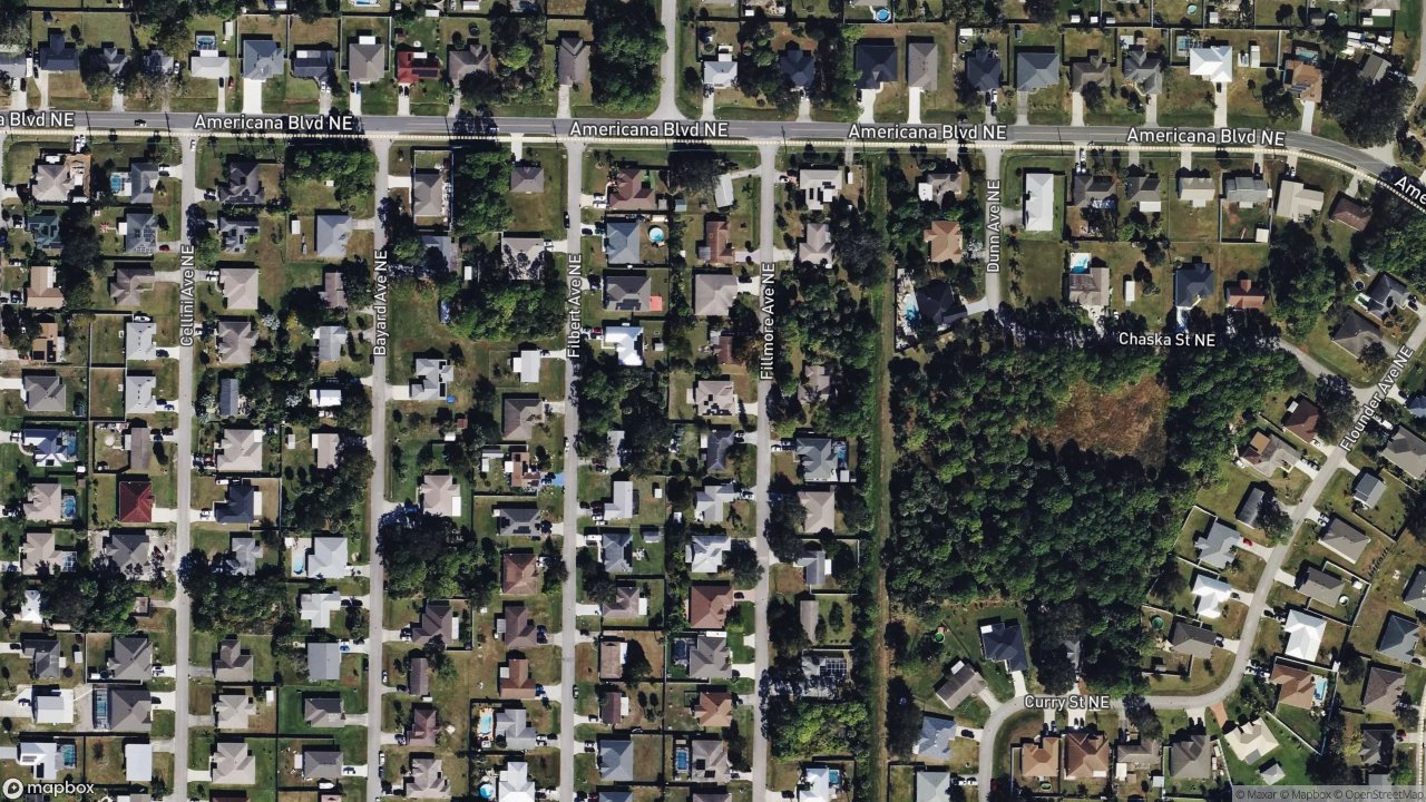 478 Fillmore Avenue NE — wide aerial